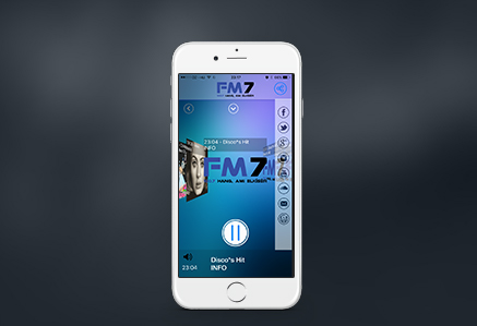 FM7 -rádió app